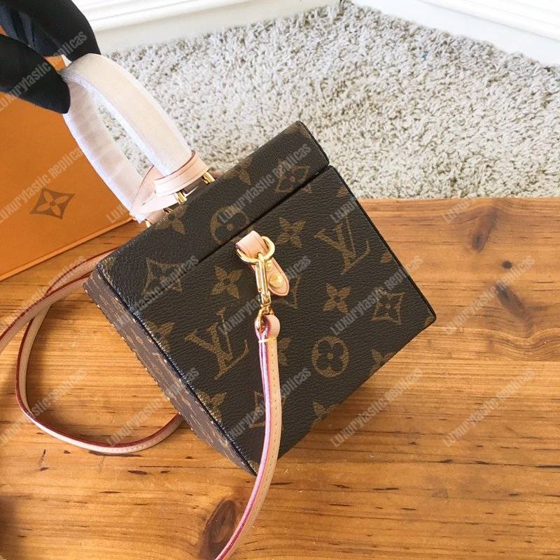 LV Bleecker Box Monogram Coated Canvas