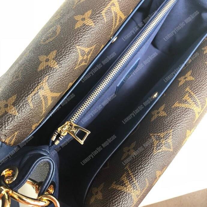 LV Double V Handbag Bleu Marine