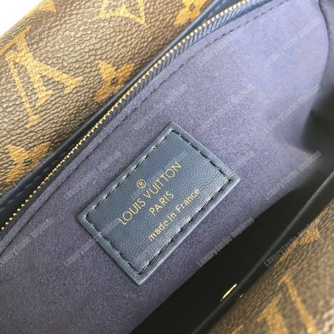 LV Double V Handbag Bleu Marine