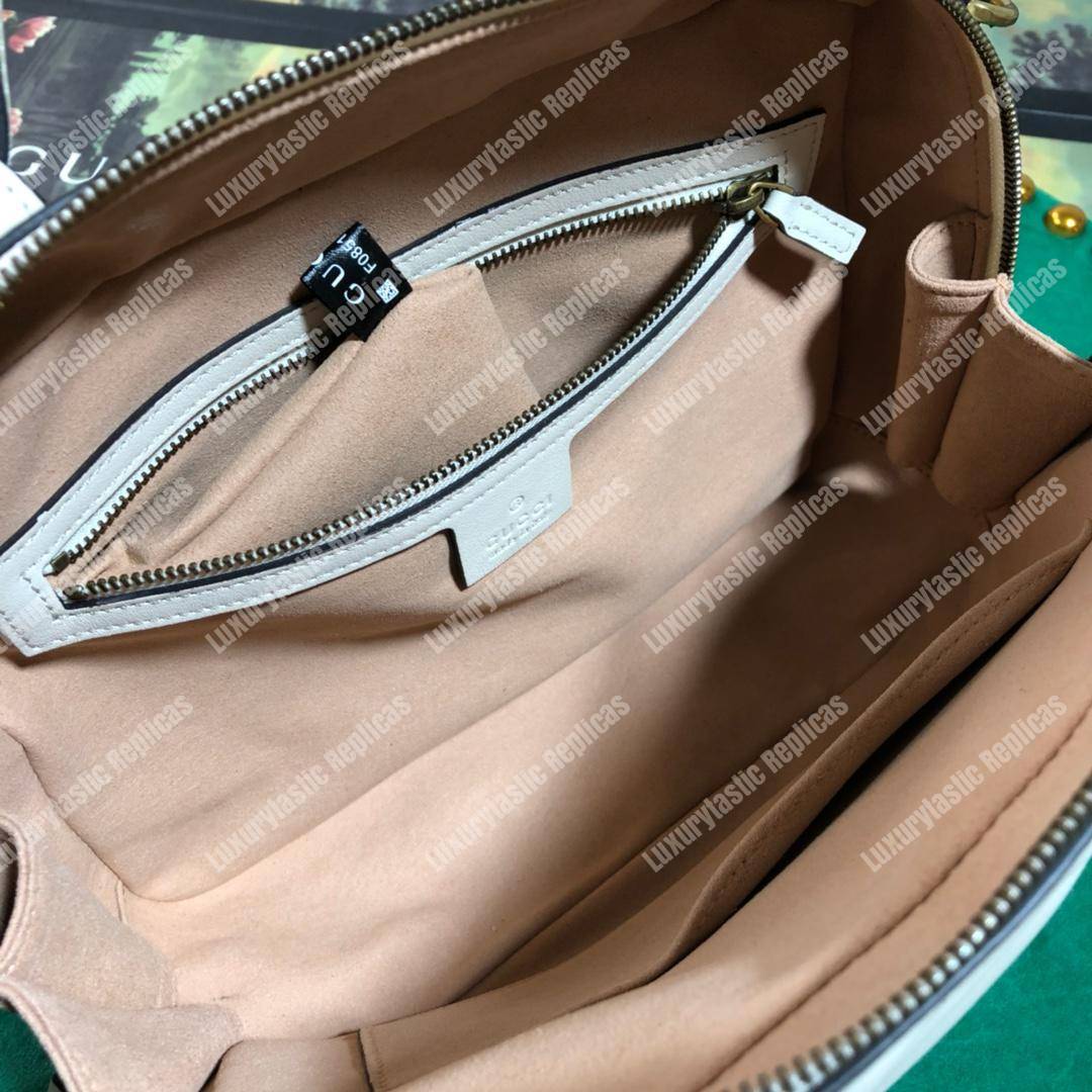 G*u*i gg marmont small shoulder bag white