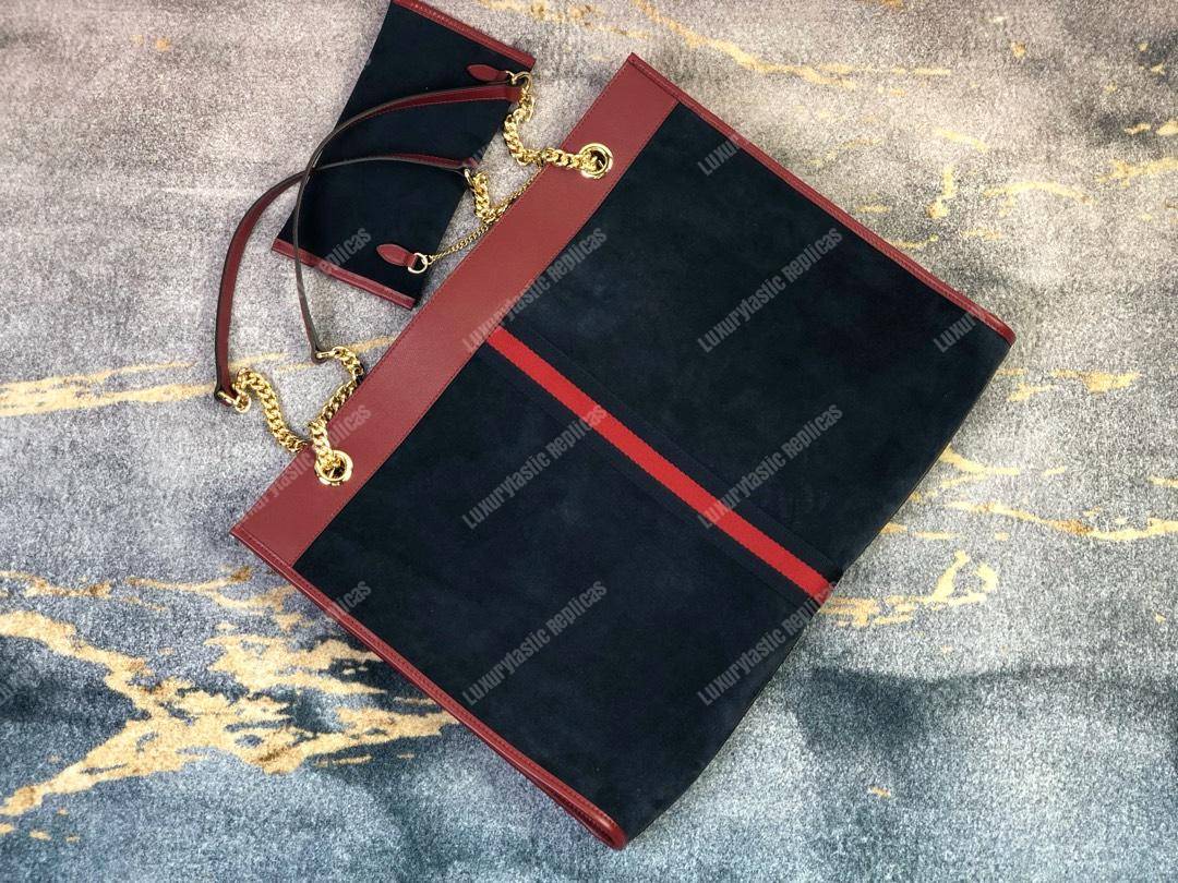 G*u*i rajah large tote with ny yankees patch