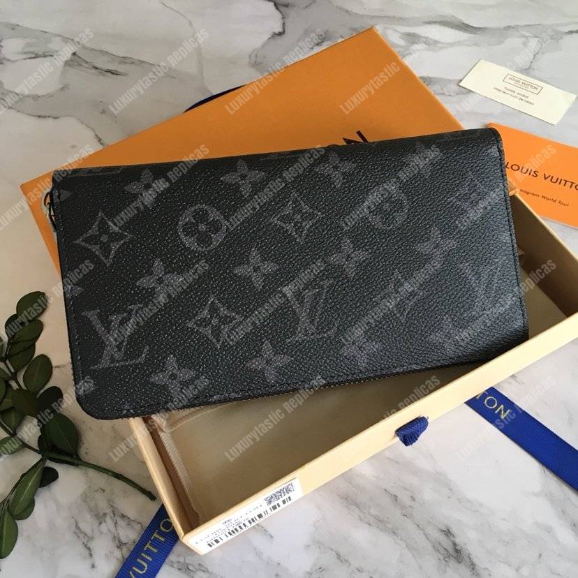 LV Zippy Wallet Monogram Eclipse
