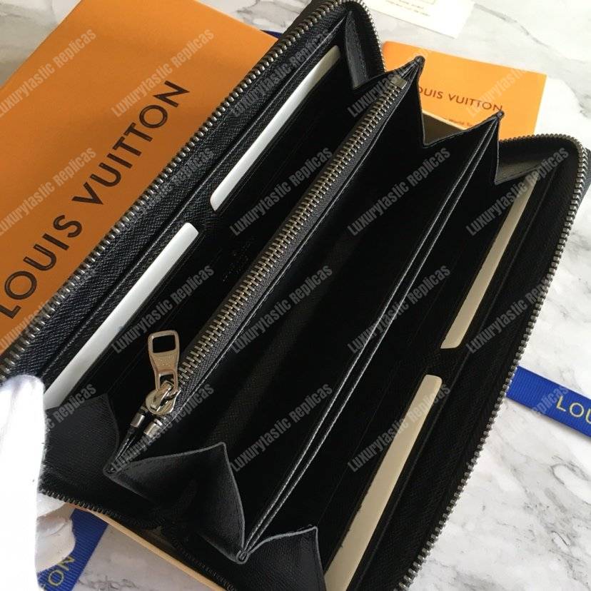 LV Zippy Wallet Monogram Eclipse