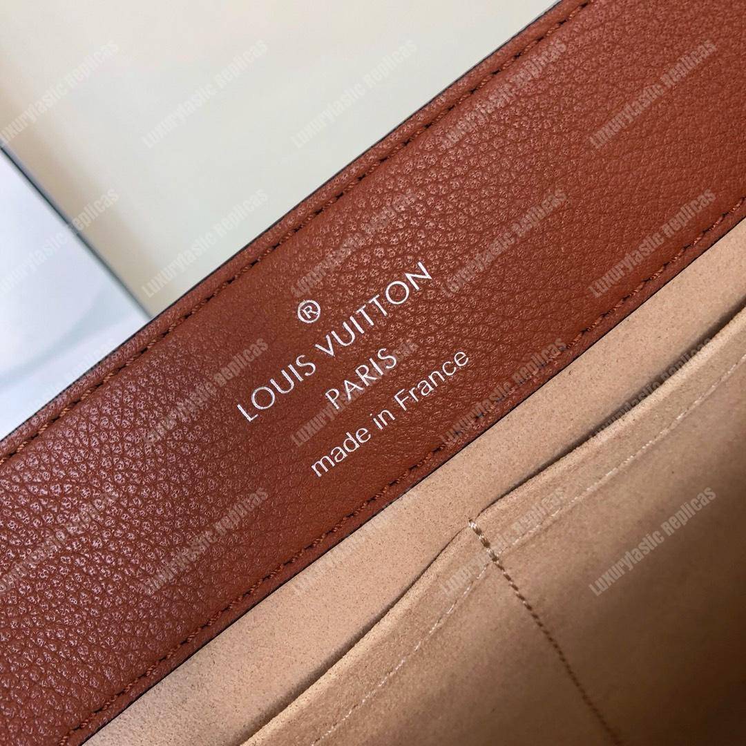 LV Lockme Ever Caramel Creme Noir