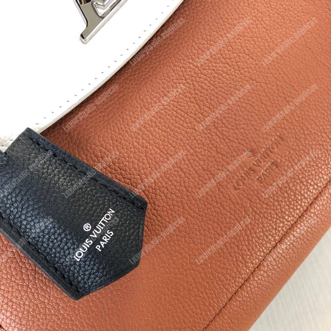 LV Lockme Ever Caramel Creme Noir