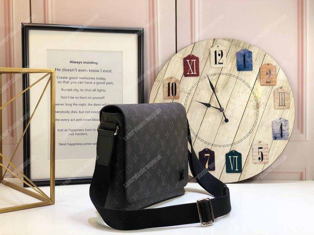 LV District PM Monogram Eclipse Canvas