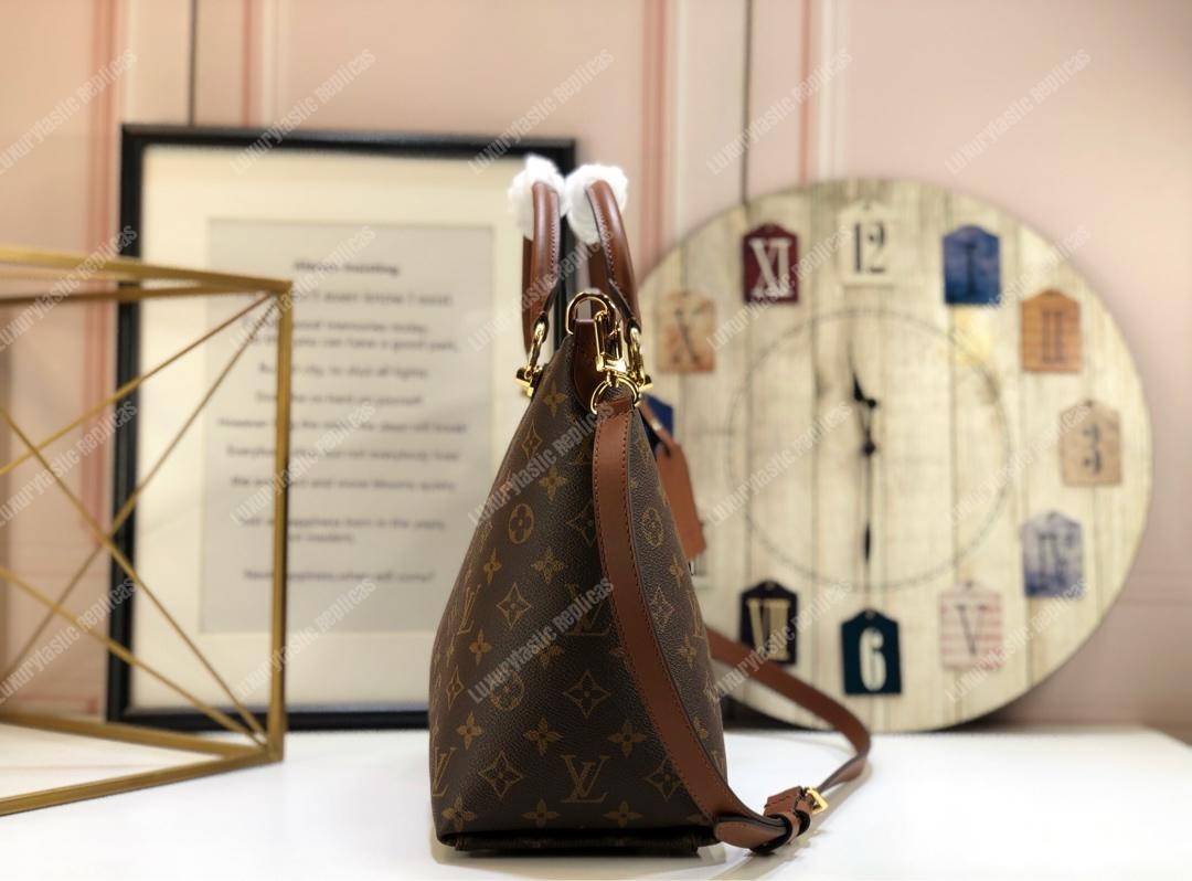 LV V Tote MM Monogram Noir
