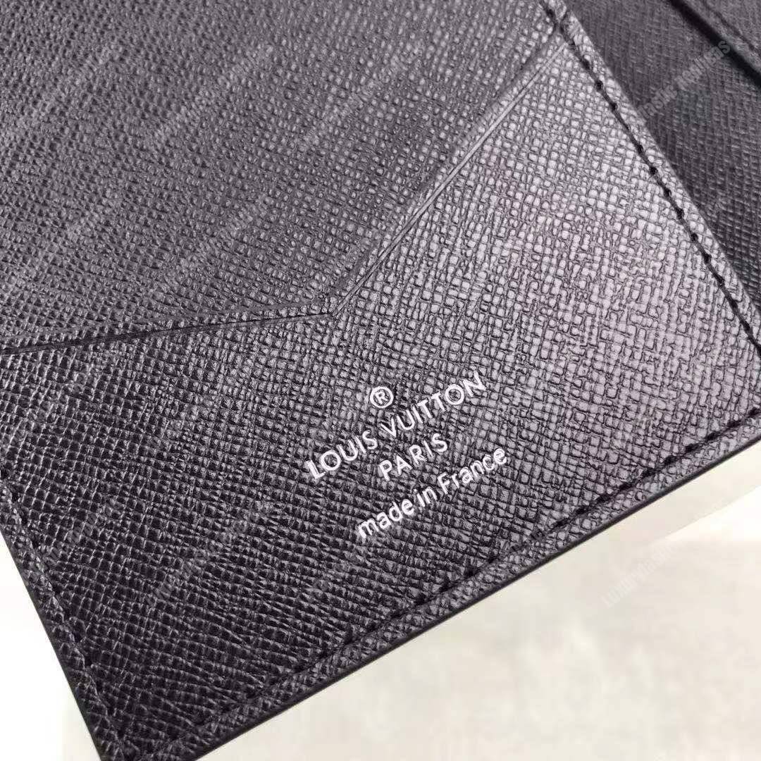 LV Passport Cover Damier Graphite Alps
