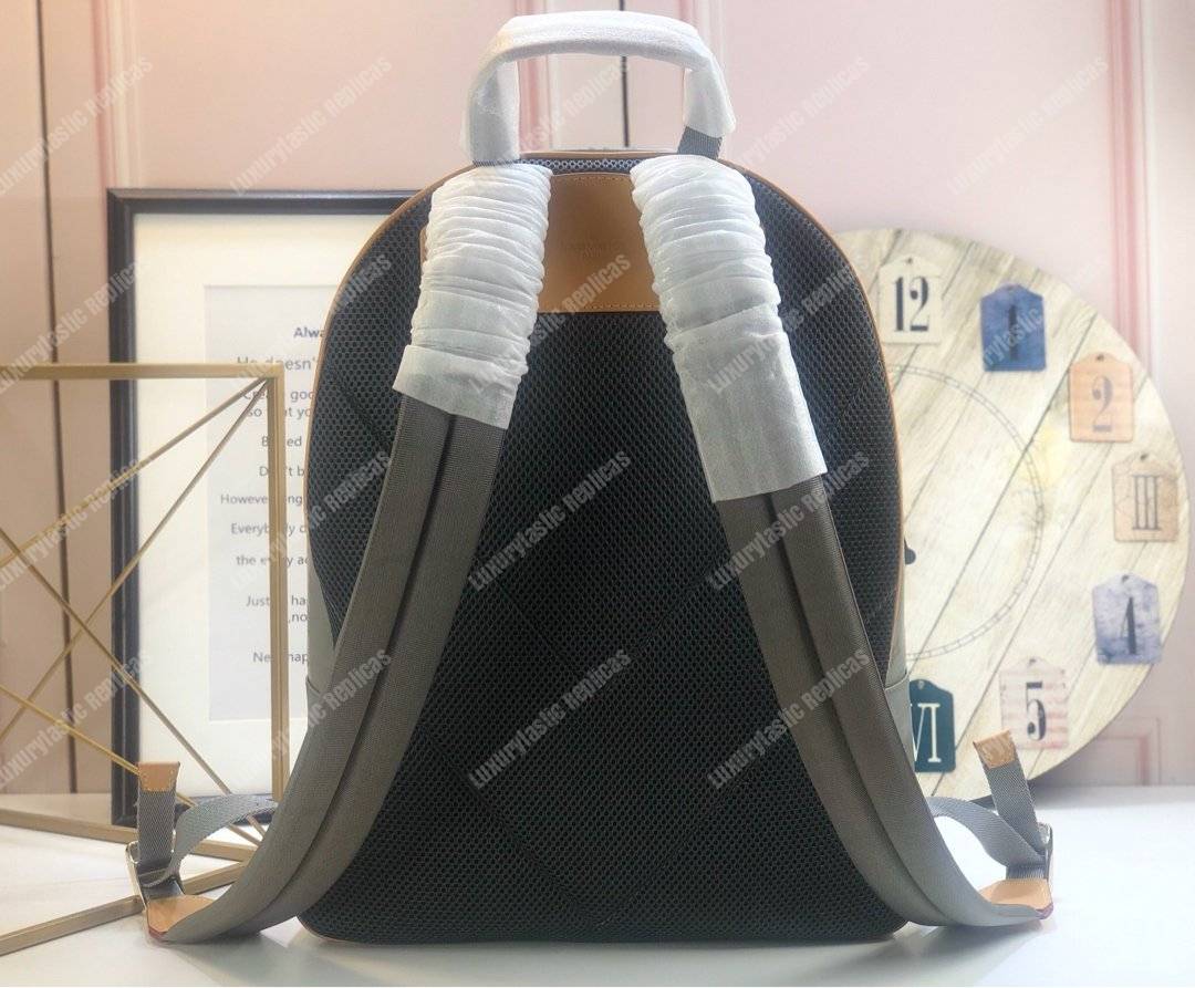 LV Backpack PM Monogram Titanium