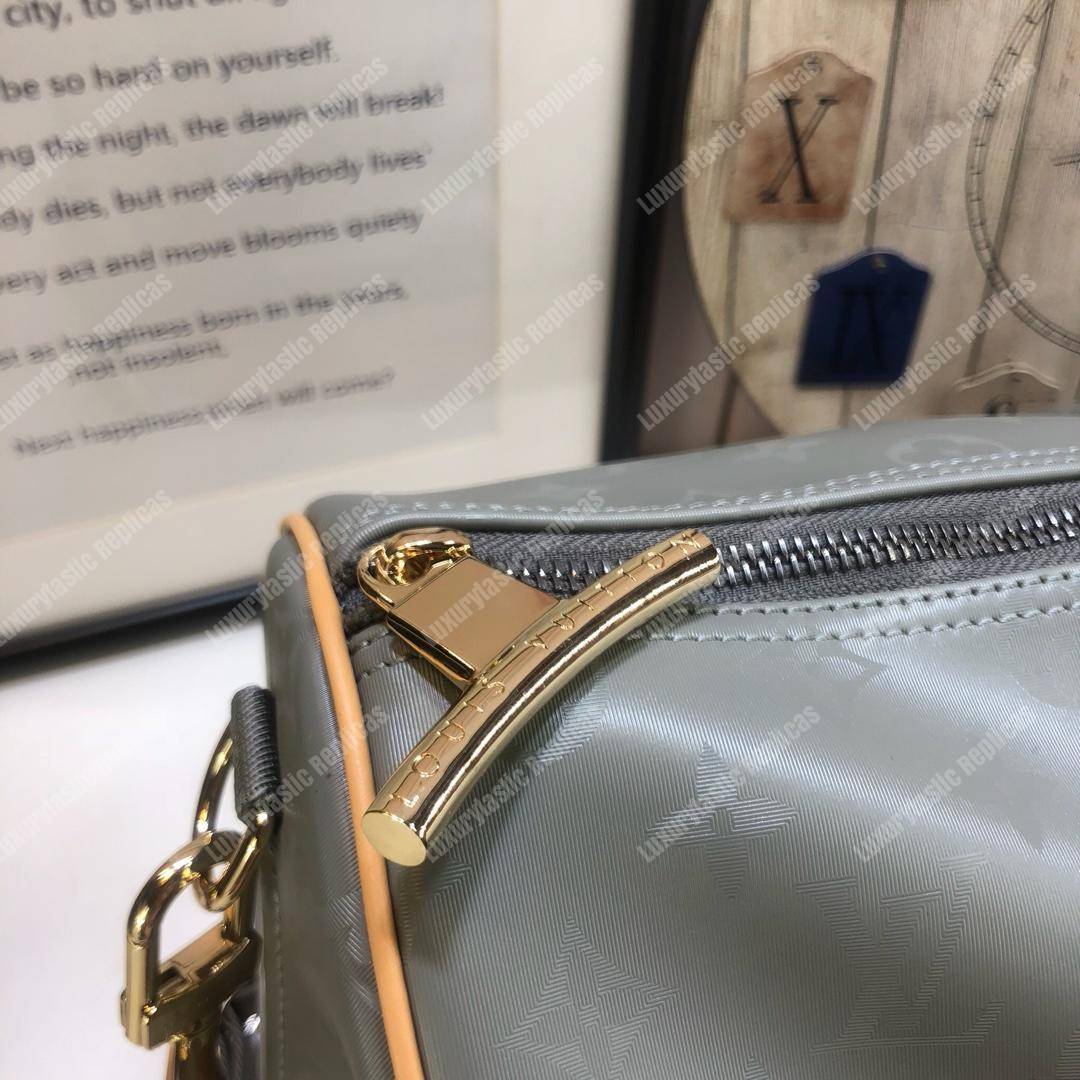 LV Keepall Bandouliere 50 Monogram Titanium