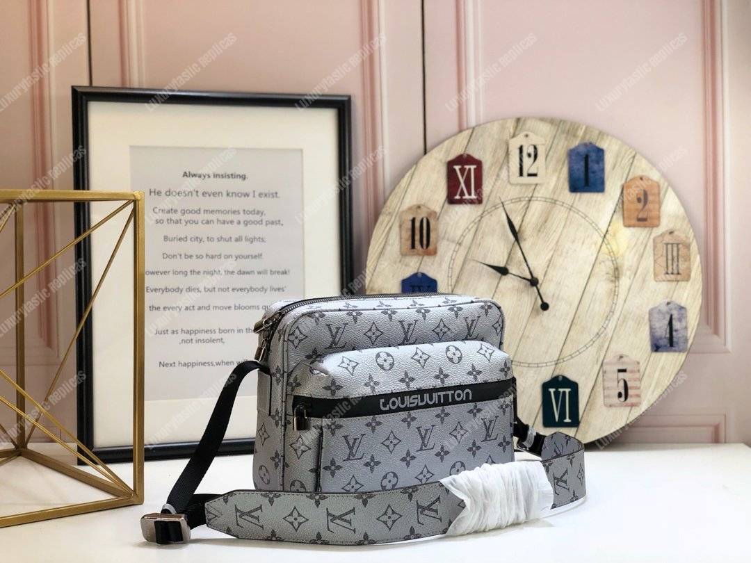LV Monogram Blanc Outdoor Messenger Bag