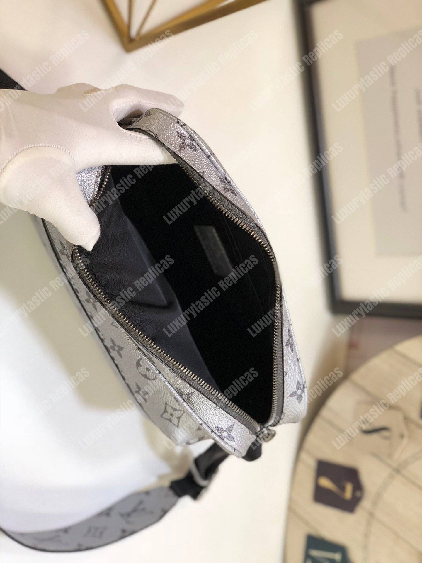 LV Monogram Blanc Outdoor Messenger Bag