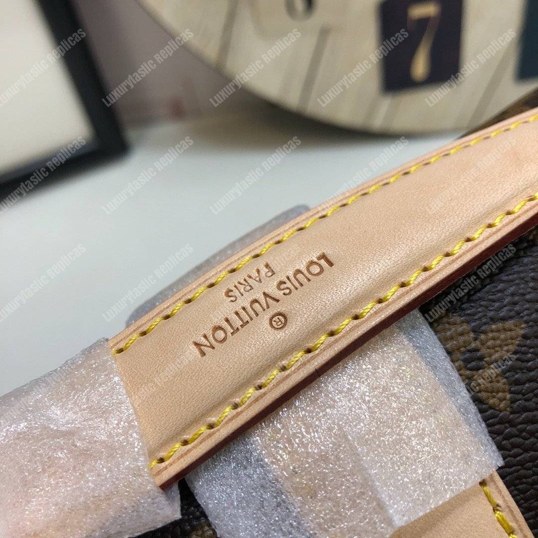 LV Chantilly Lock Monogram Creme