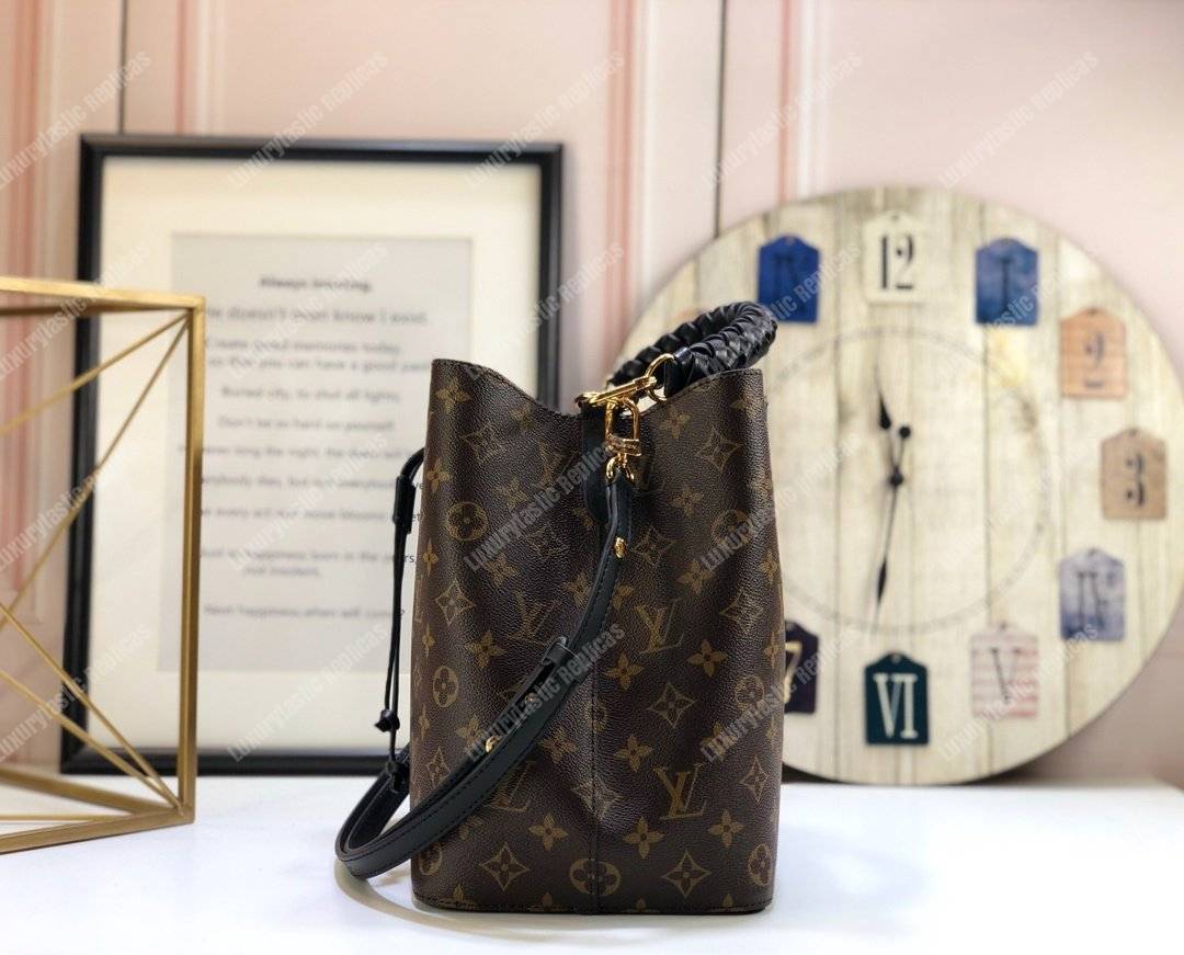 LV NéoNoé Monogram Bucket Bag Noir