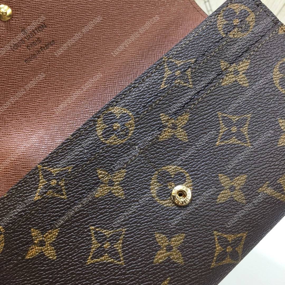 LV Sarah Wallet Monogram Brown