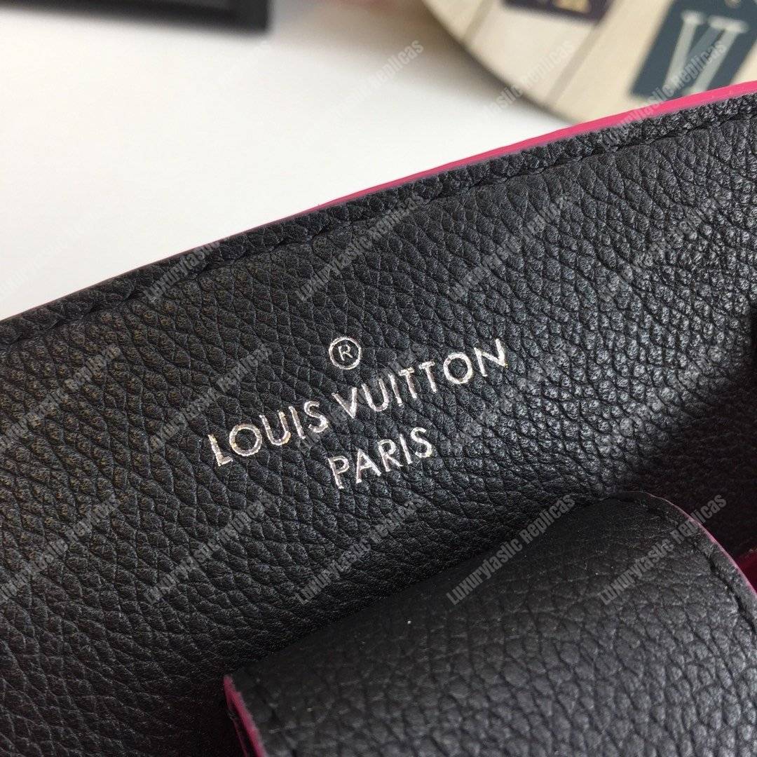 LV Lockme Bucket Noir Braided