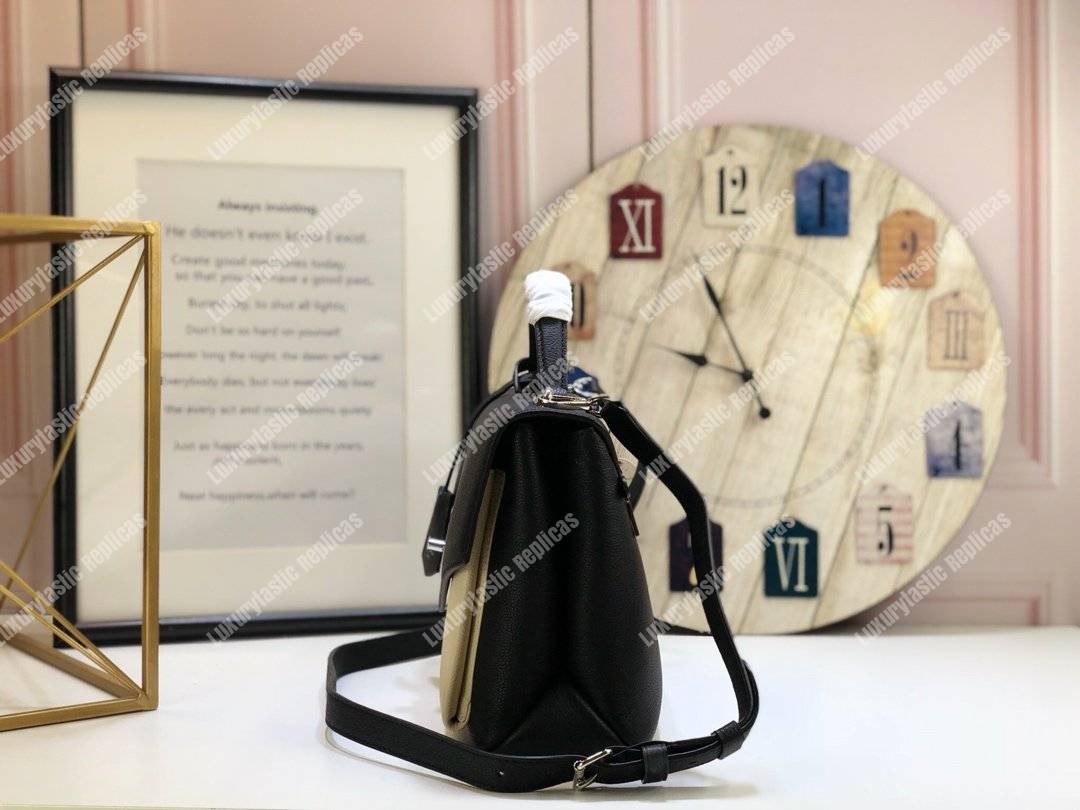 LV MyLockme Handbag Vanille Noir