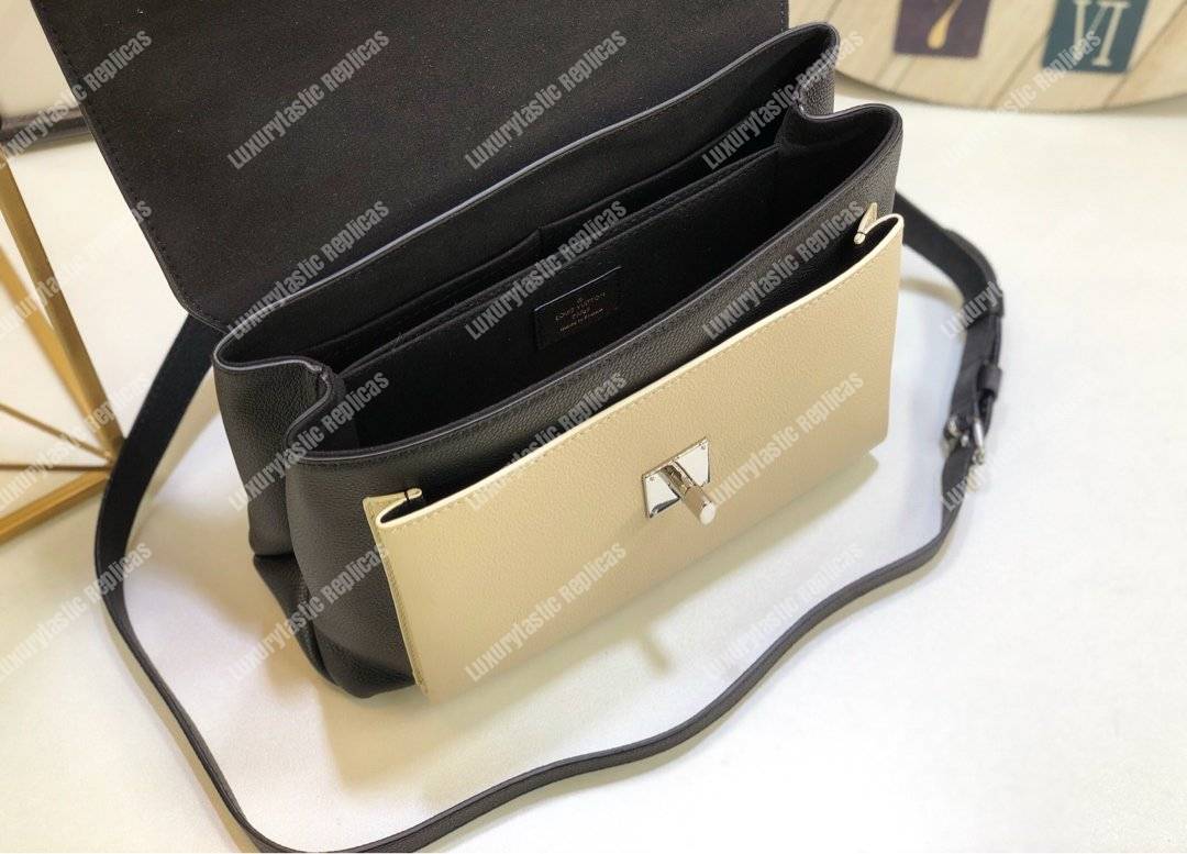 LV MyLockme Handbag Vanille Noir