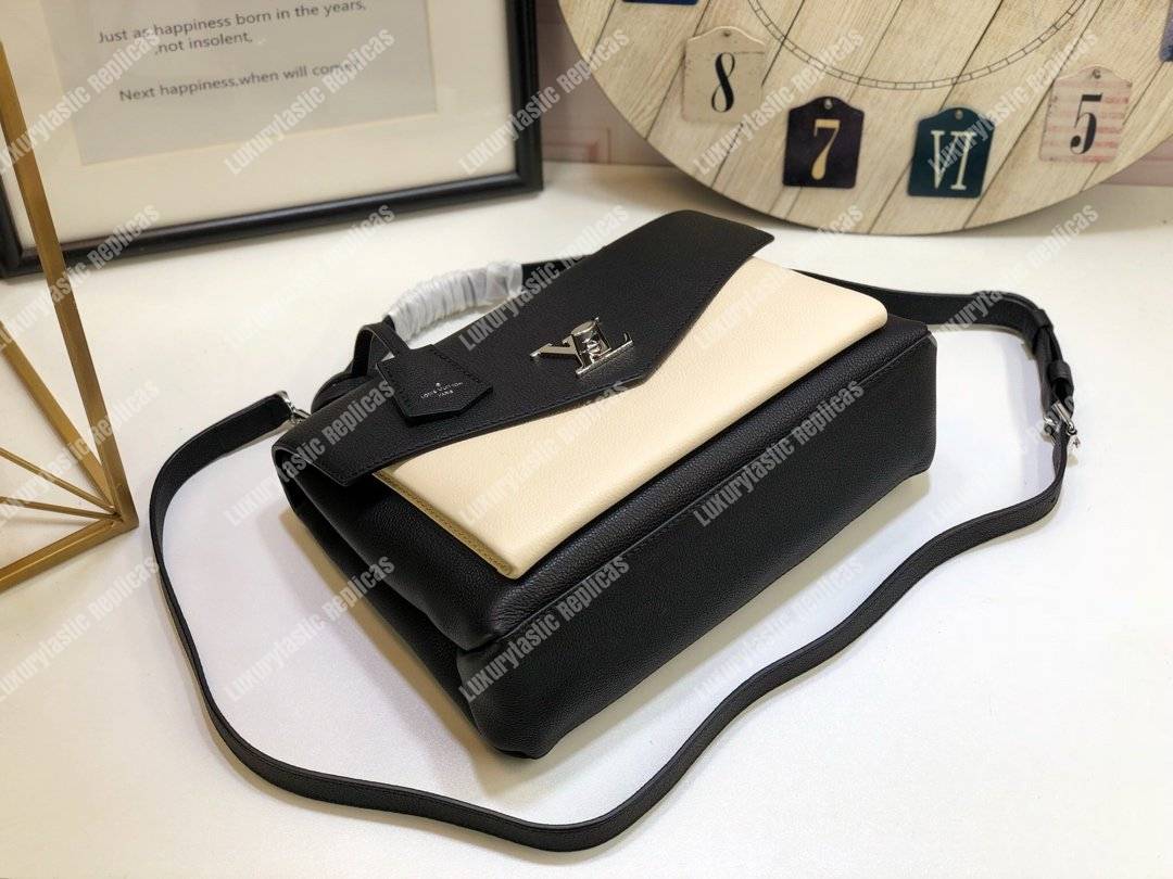 LV MyLockme Handbag Vanille Noir