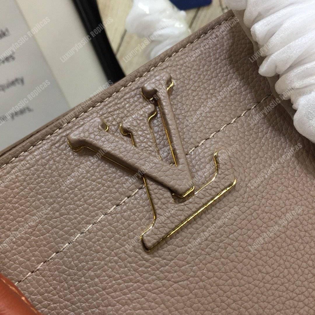 LV Freedom Handbag Taupe