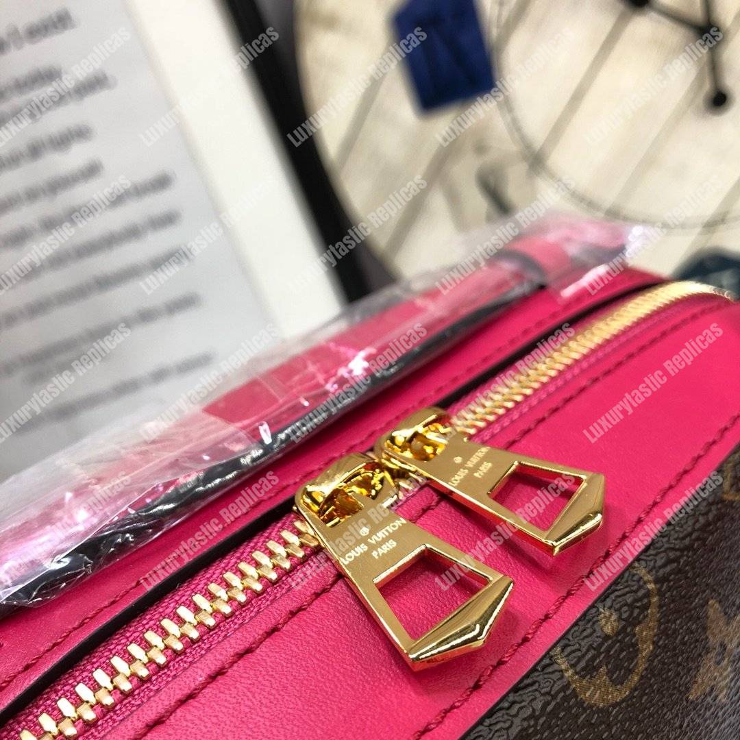 LV Saintonge Monogram Fuchsia