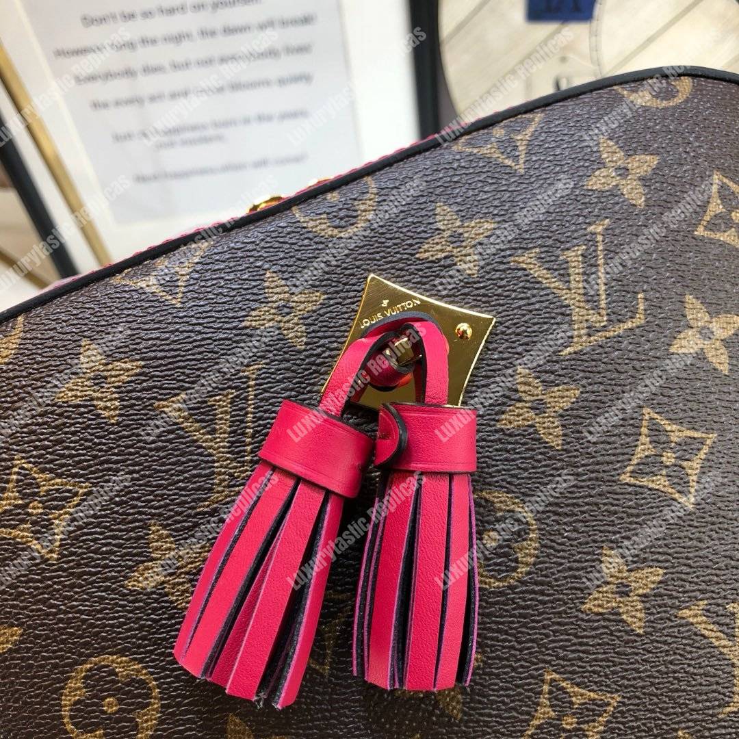 LV Saintonge Monogram Fuchsia