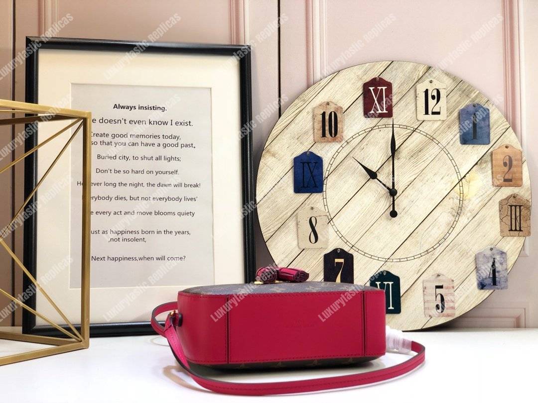 LV Saintonge Monogram Fuchsia