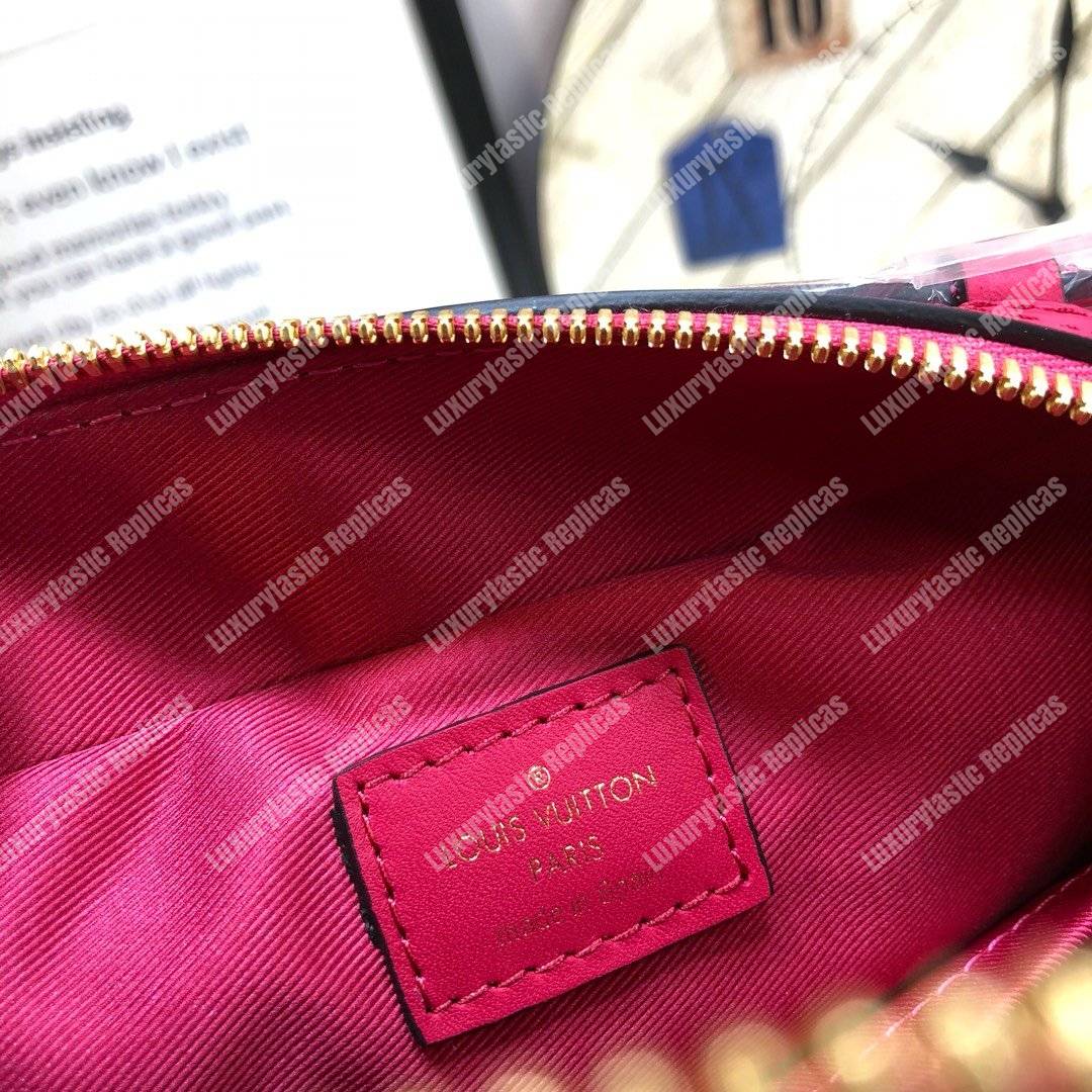LV Saintonge Monogram Fuchsia