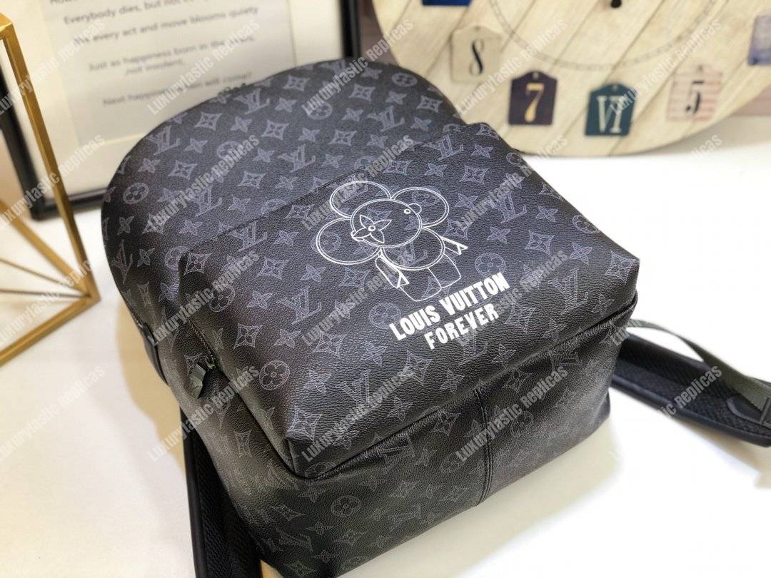 LV Apollo Backpack Monogram Eclipse Canvas Vivienne