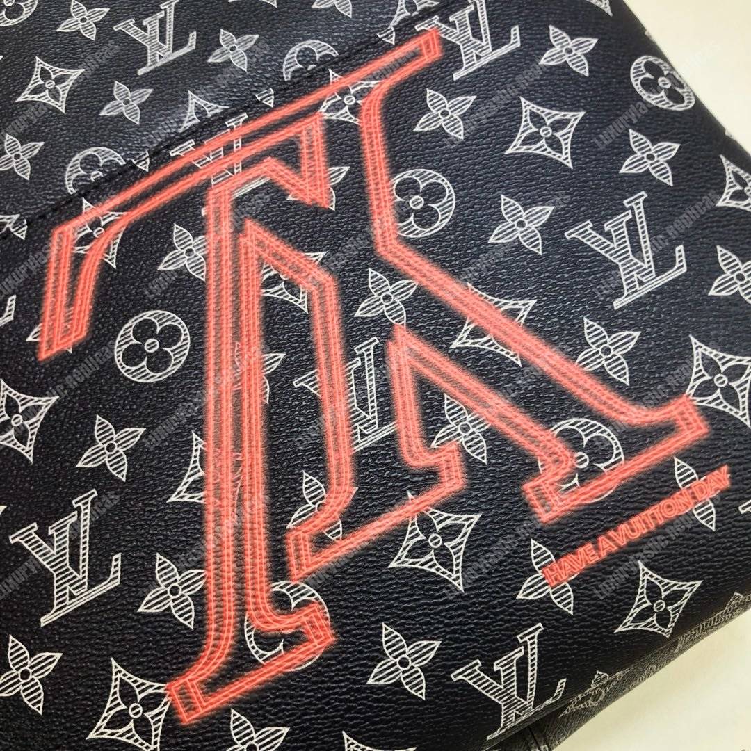 LV Discovery Backpack PM Monogram Upside Down Canvas