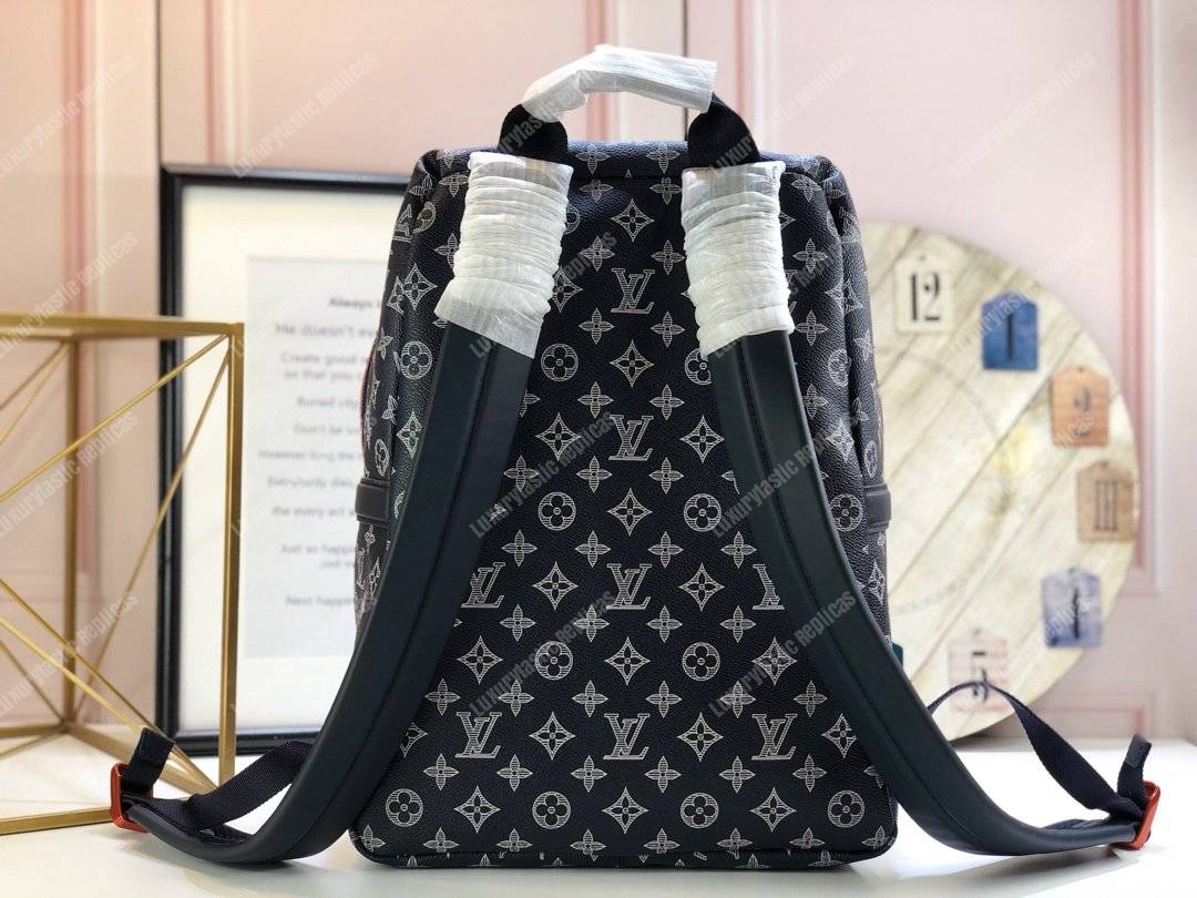 LV Discovery Backpack PM Monogram Upside Down Canvas