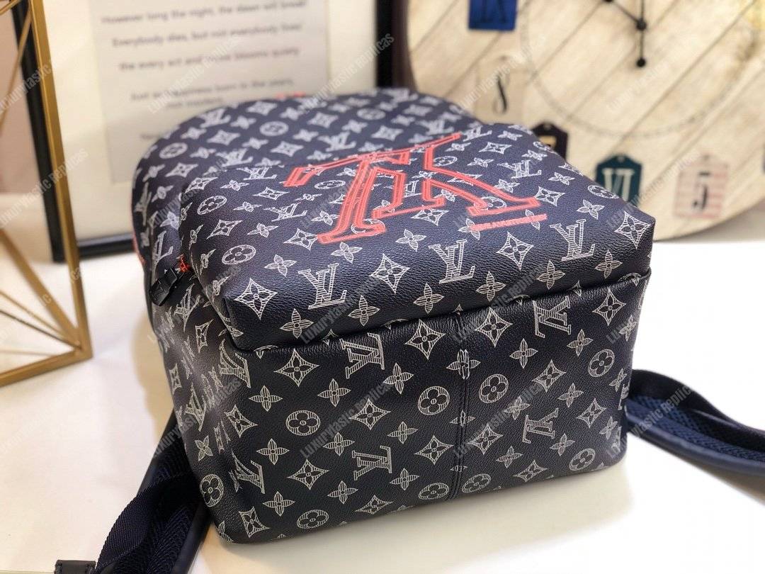 LV Discovery Backpack PM Monogram Upside Down Canvas