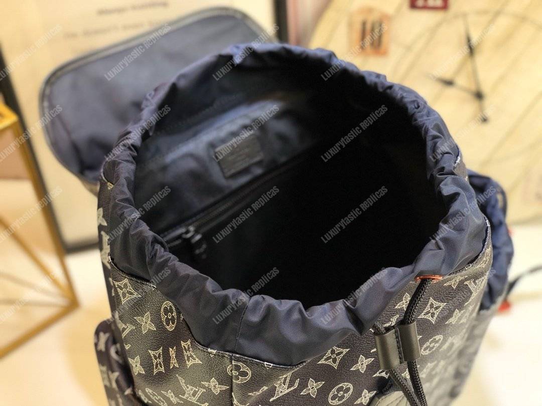 LV Discovery Backpack Monogram Upside Down Canvas