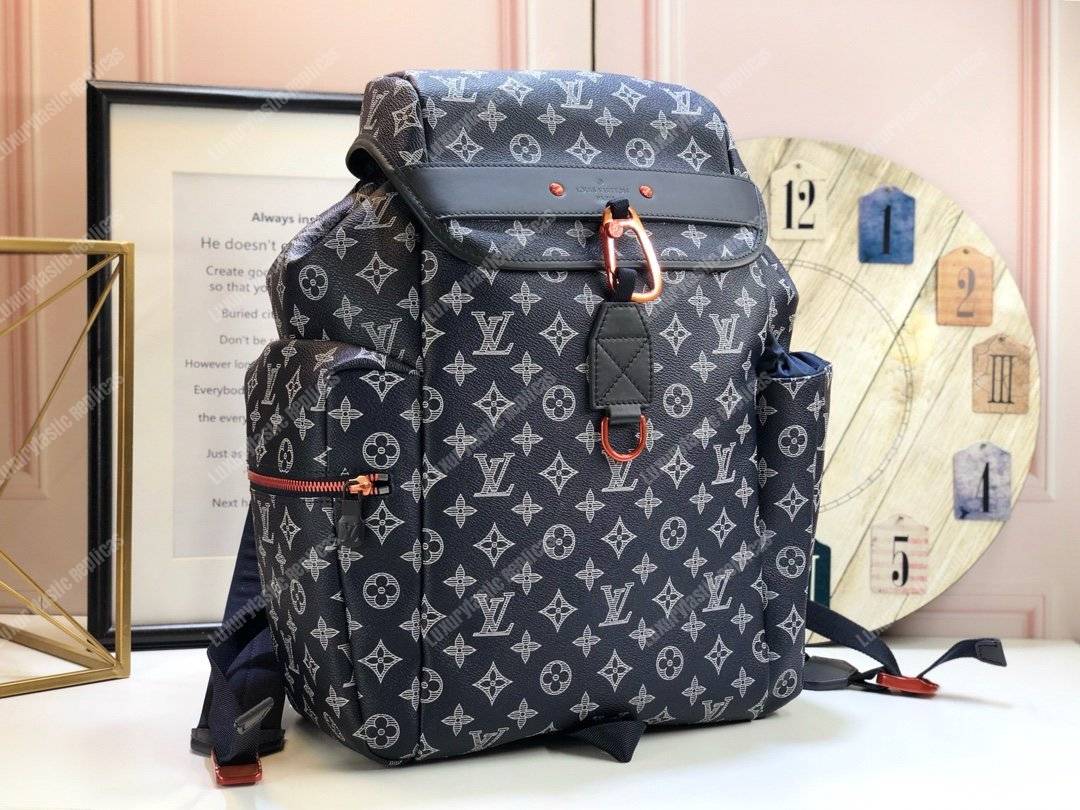 LV Discovery Backpack Monogram Upside Down Canvas