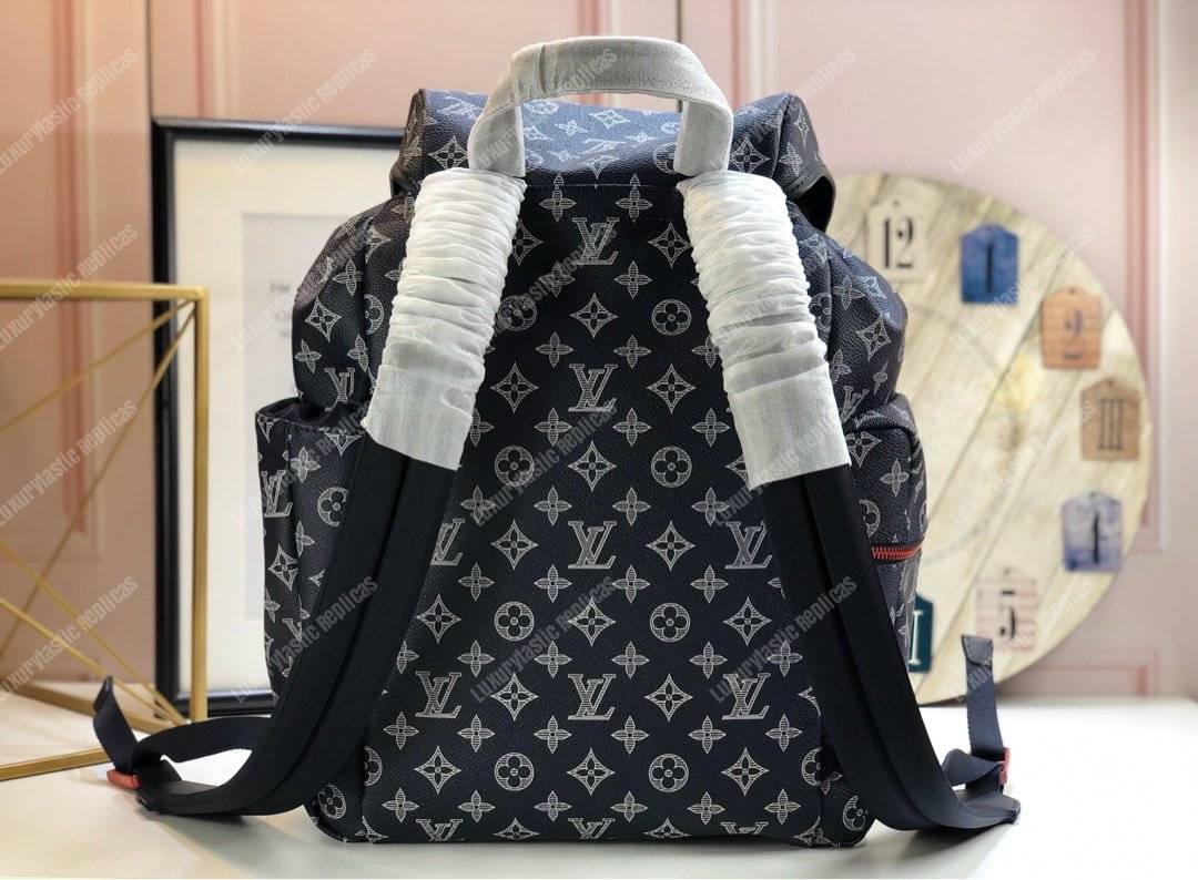 LV Discovery Backpack Monogram Upside Down Canvas