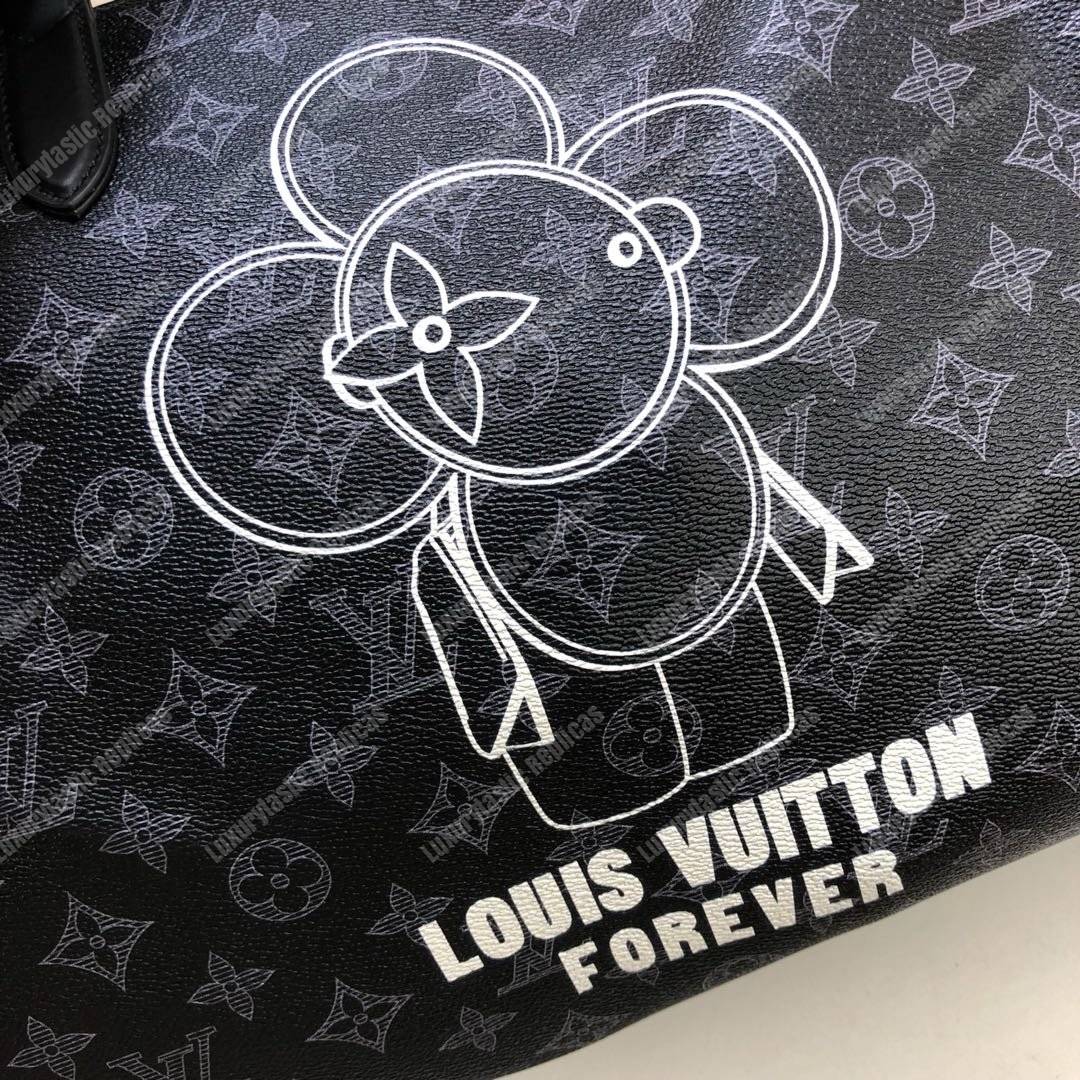 LV Vivienne Keepall Bandouliere 50 Monogram Eclipse