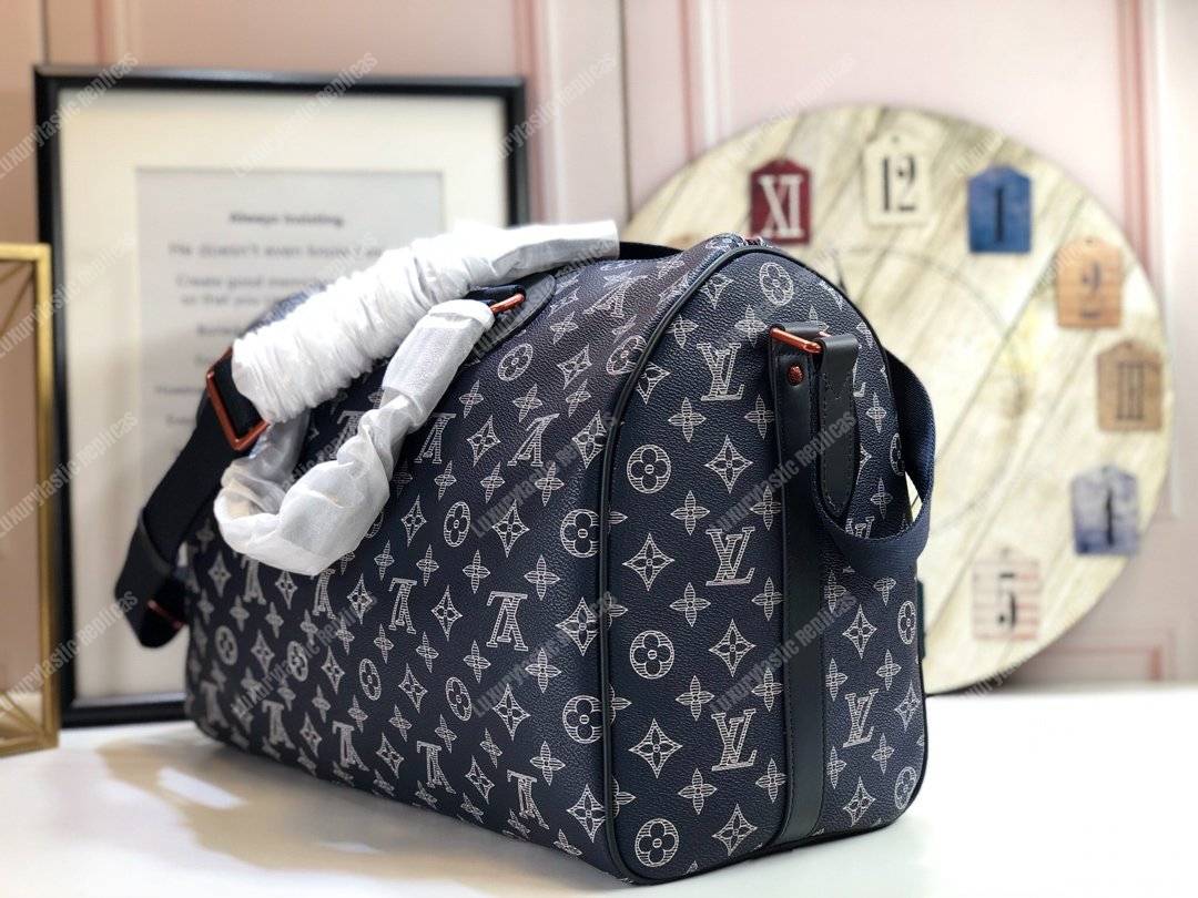 LV Speedy Bandouliere 40 Monogram Upside Down Canvas