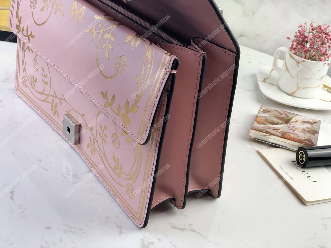 G*u*i gardens medium dionysus shoulder bag pink