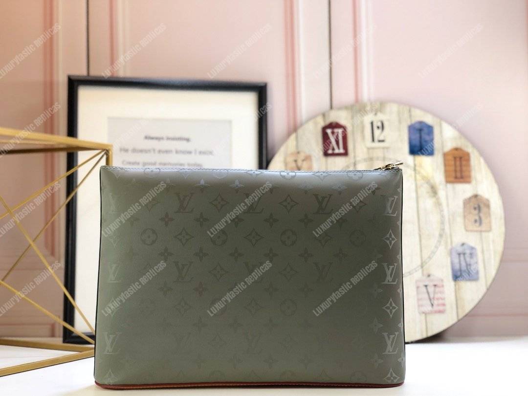 LV Pochette Cosmos Monogram Titanium