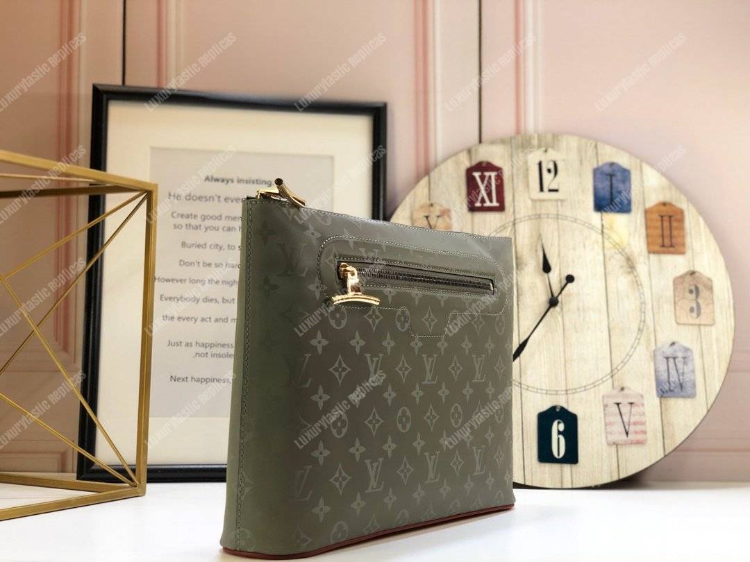 LV Pochette Cosmos Monogram Titanium
