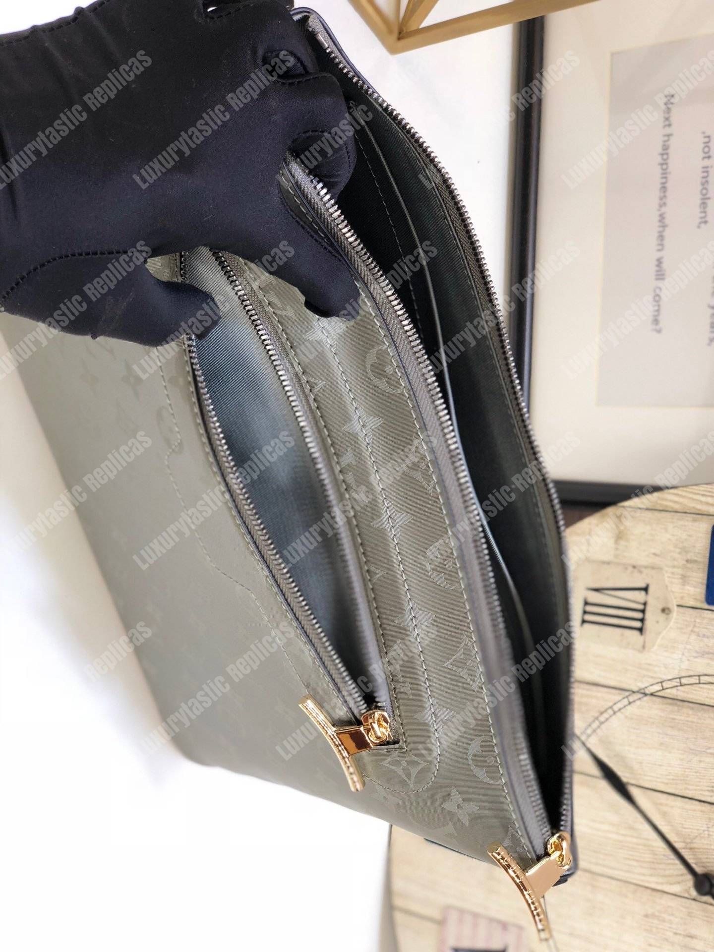 LV Pochette Cosmos Monogram Titanium