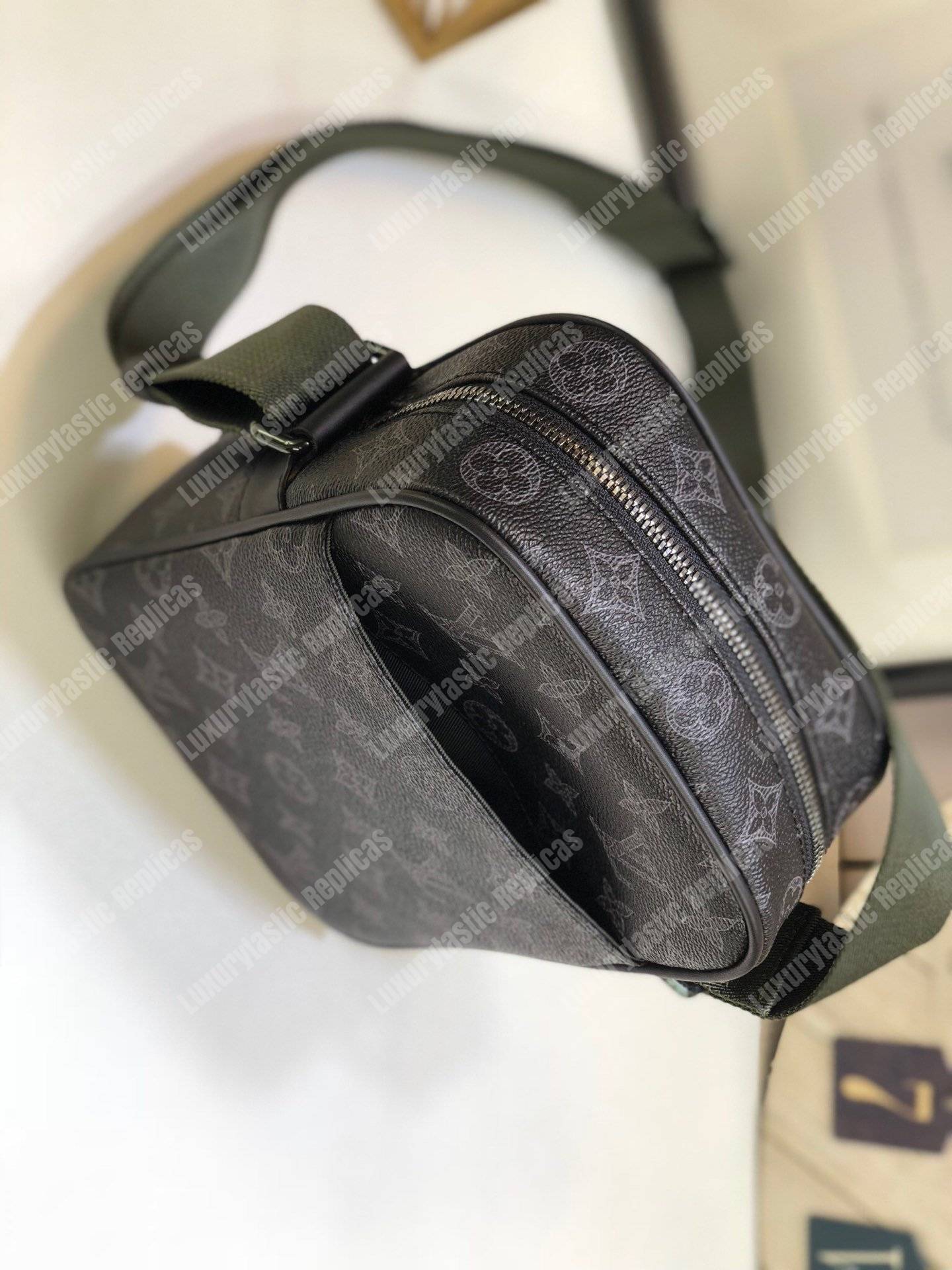 LV Danube PM Monogram Eclipse Canvas Forever