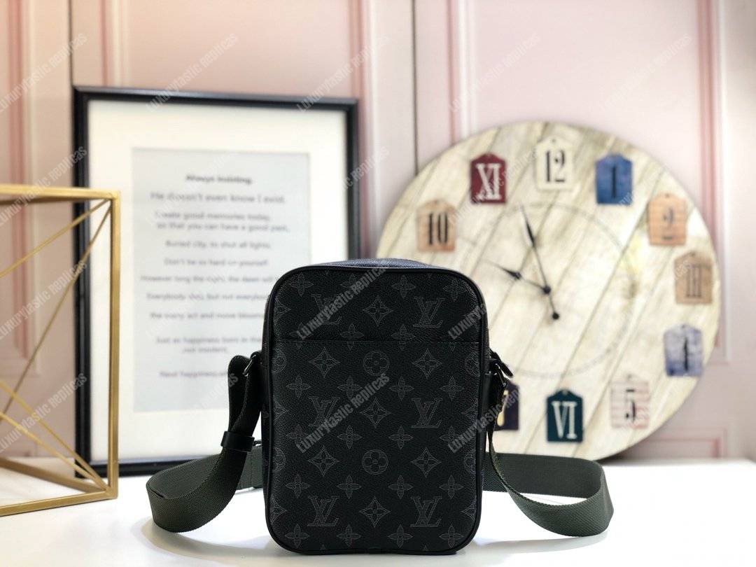 LV Danube PM Monogram Eclipse Canvas Forever
