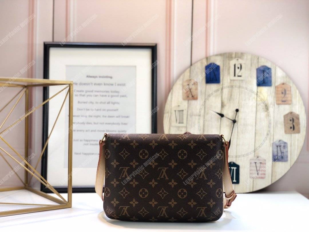 LV Musette Tango Shoulder Bag Monogram Canvas