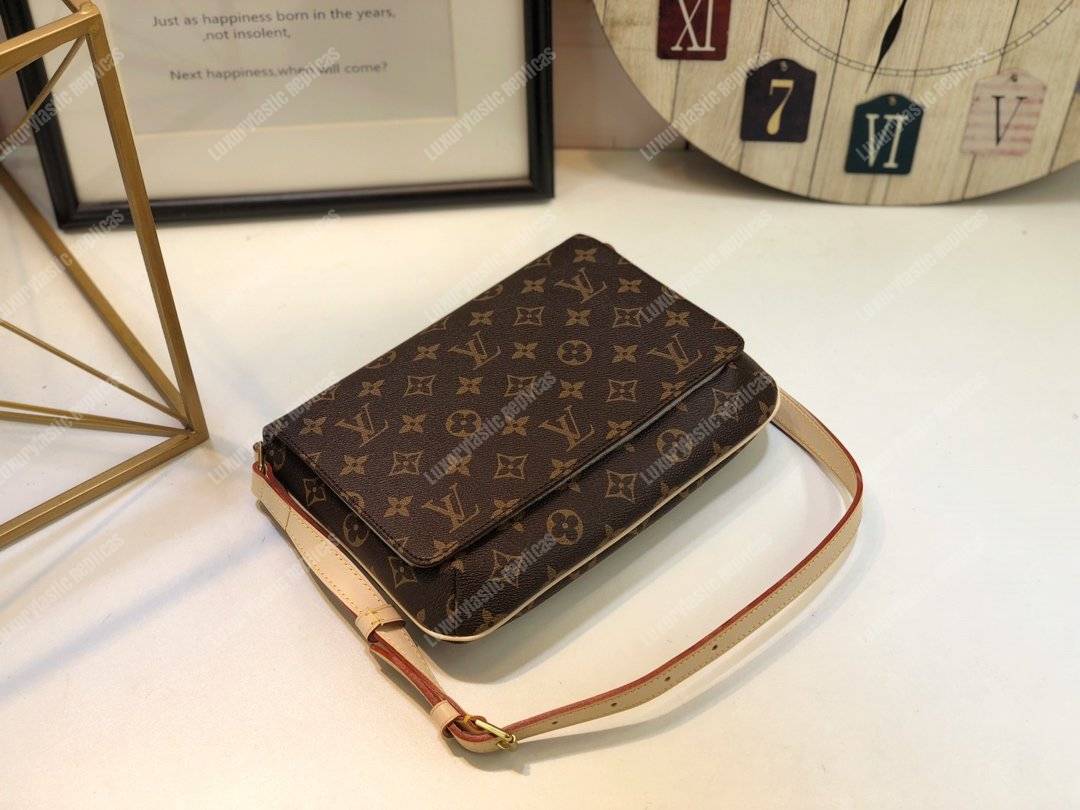 LV Musette Tango Shoulder Bag Monogram Canvas