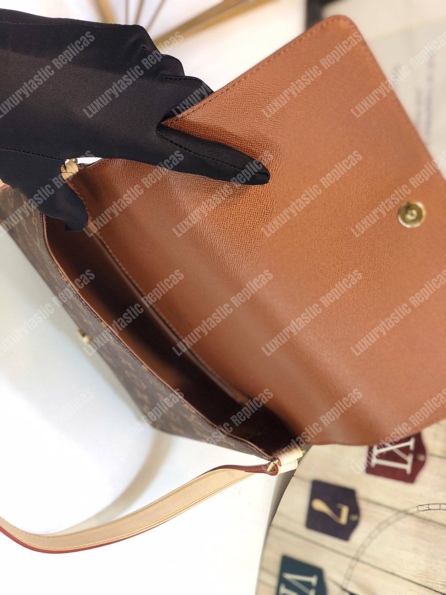 LV Musette Tango Shoulder Bag Monogram Canvas
