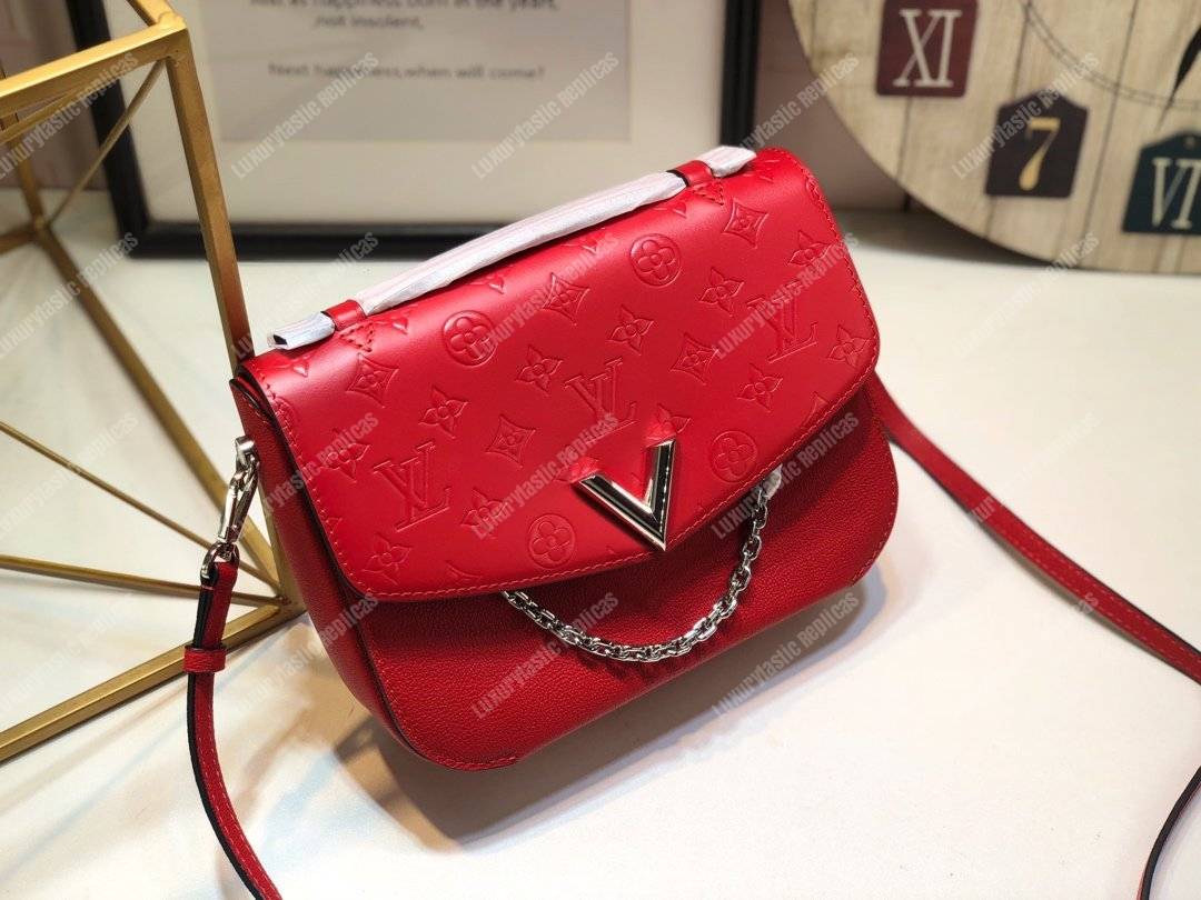 LV Very Messenger Handbag Monogram Rubis