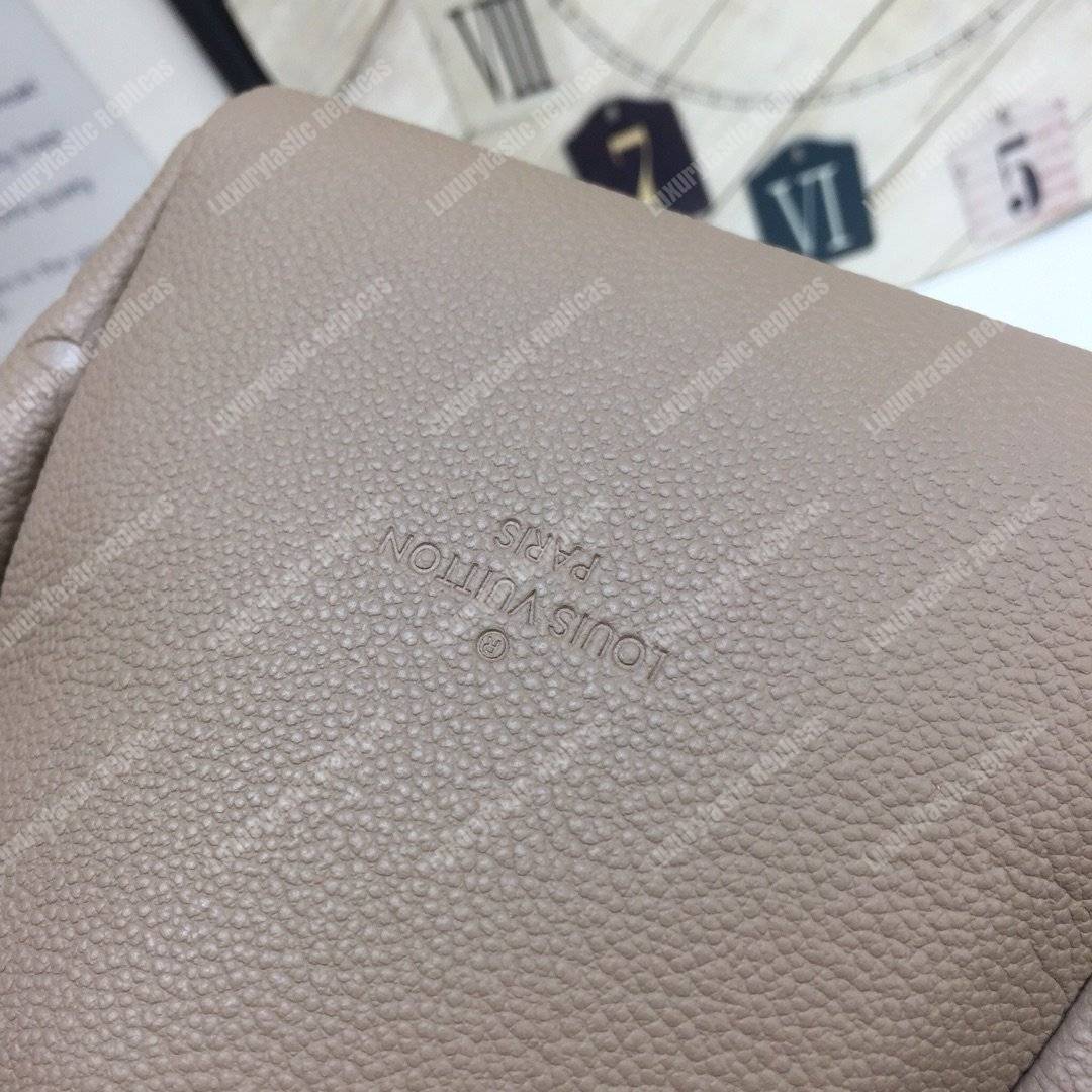 LV Ponthieu PM Monogram Empreinte Leather Ombre