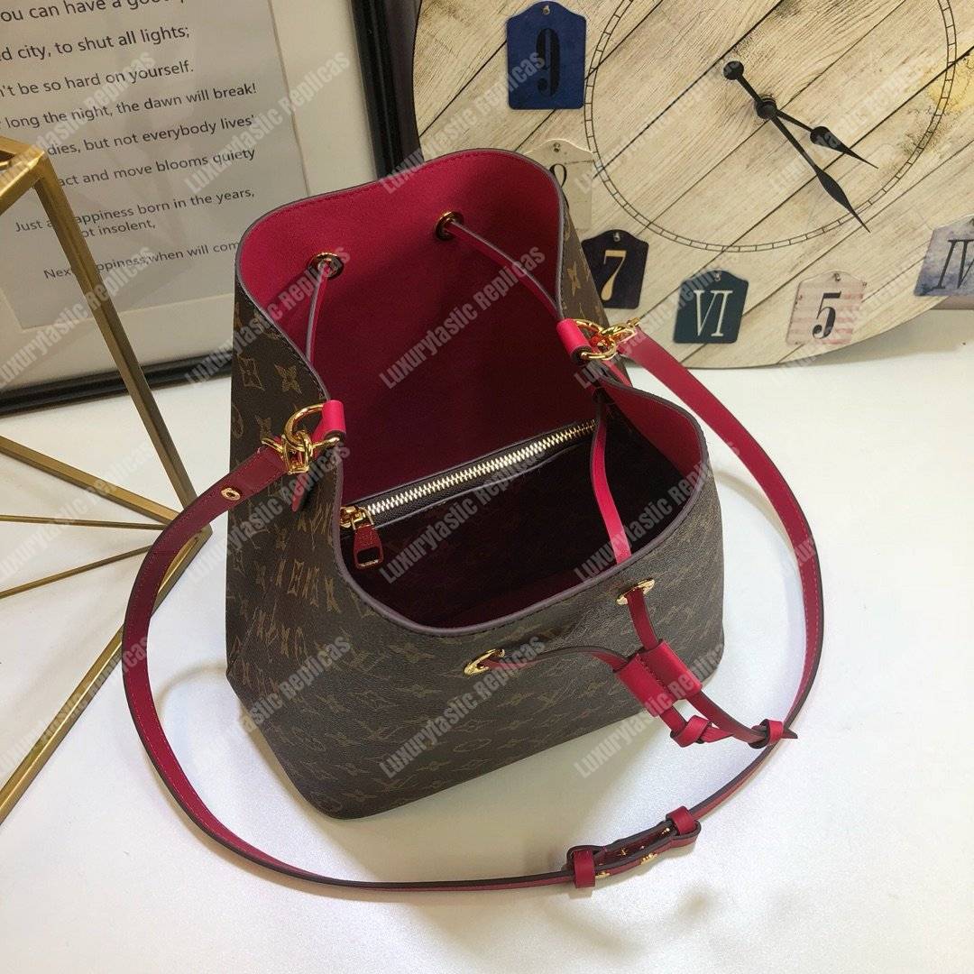 LV NéoNoé Bag Monogram Fuchsia