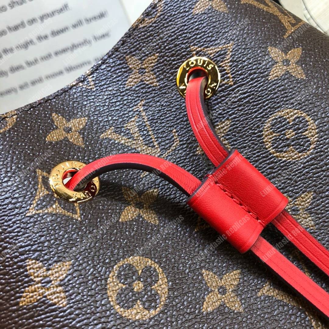 LV NéoNoé Bag Monogram Coquelicot